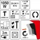 WIERTARKA UDAROWA YATO DWUBIEGOWA 1050W WIERTARKA UDAROWA YATO DWUBIEGOWA 1050W