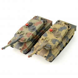 Zestaw wzajemnie walczących czołgów - Leopard - 1:24