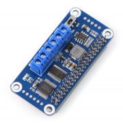 Dwukanałowy sterownik silników DC - nakładka HAT dla Raspberry Pi