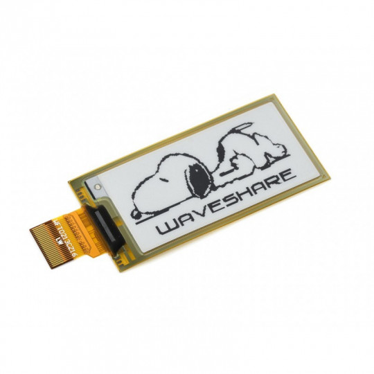 Електронний папір E-Ink (D) 2.13'' 212x104px - гнучкий дисплей - SPI - Waveshare 14986