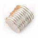 Magnes neodymowy okrągły z klejem - 15x1mm Magnes neodymowy okrągły z klejem - 15x1mm