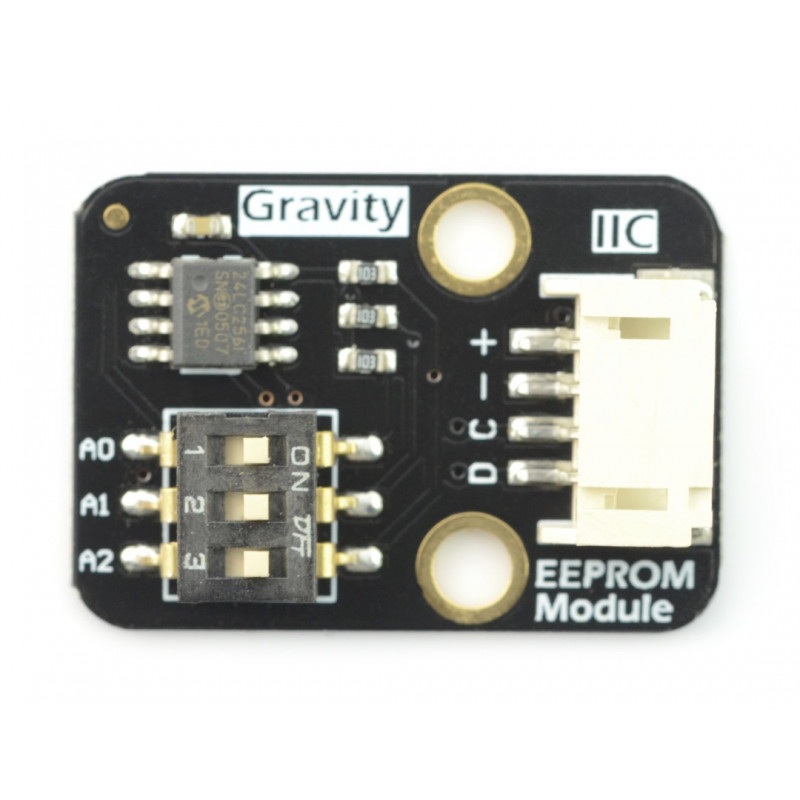 DFRobot Gravity: moduł z pamięcią EEPROM - I2C - 256 kB