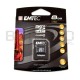 Karta pamięci EMTEC micro SD / SDHC 8GB klasa 4 z adapterem Karta pamięci EMTEC micro SD / SDHC 8GB klasa 4 z adapterem