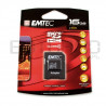 Karta pamięci EMTEC micro SD / SDHC 16GB klasa 4 z adapterem - zdjęcie 1