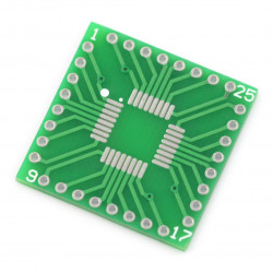 Adapter PCB - QFP32/SOP32 na DIP32
