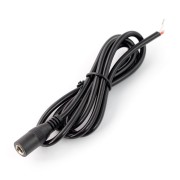 Gniazdo DC 5.5x2.1mm z przewodem 1m - 20AWG