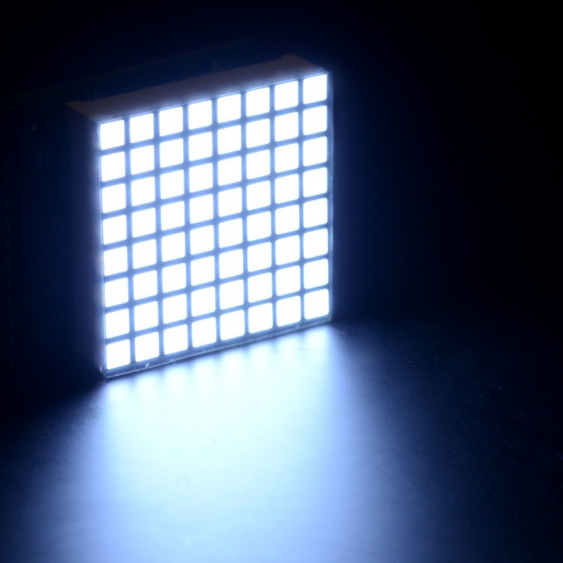 Matryca LED 8x8 1,2'' - biała