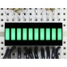 Wyświetlacz LED linijka - 10-segmentowy - zielony - zdjęcie 3