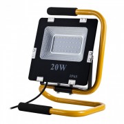 Lampa przenośna LED ART, 20W, 1400lm, IP65, AC230V, 4000K + stojak + przewód 2m + wtyczka - biały naturalny