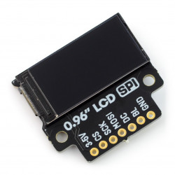 PiMoroni - wyświetlacz IPS graficzny 0,96'' 160x90px SPI - kolorowy