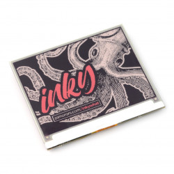 PiMoroni Inky wHAT - wyświetlacz e-paper 4,2'' 400x300px - nakładka dla Raspberry Pi