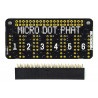 PiMoroni Micro Dot pHAT - 6 matryc LED 5x7 - nakładka dla Raspberry Pi - zielona - zdjęcie 2