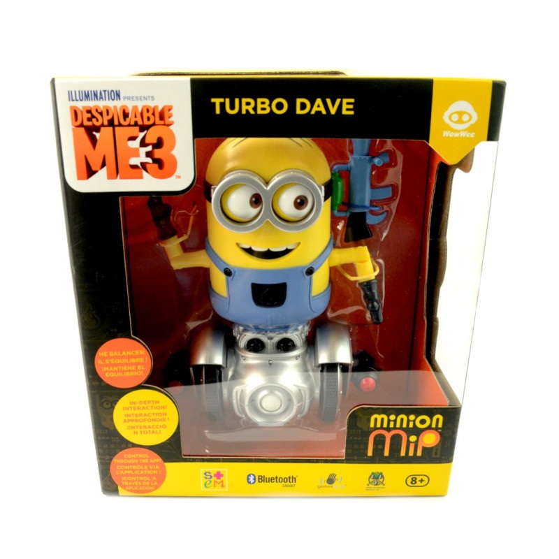 WowWee Minion MiP Turbo Dave - zabawny robot balansujący