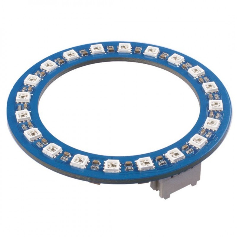 Grove - RGB LED Ring - pierścień LED RGB WS2813-mini x 20 diody