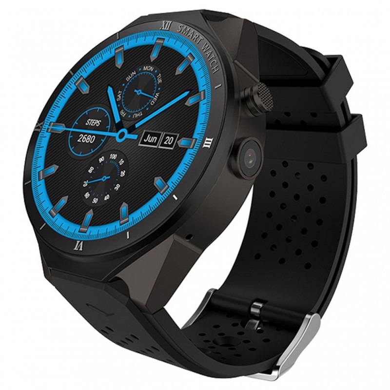 Smartwatch KW88 Pro - czarny - inteligentny zegarek