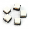 Tact Switch 12x12 mm z nasadką kwadratowy - biały Tact Switch 12x12 mm z nasadką kwadratowy - biały - zdjęcie 1