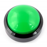 Push Button 6cm - zielony