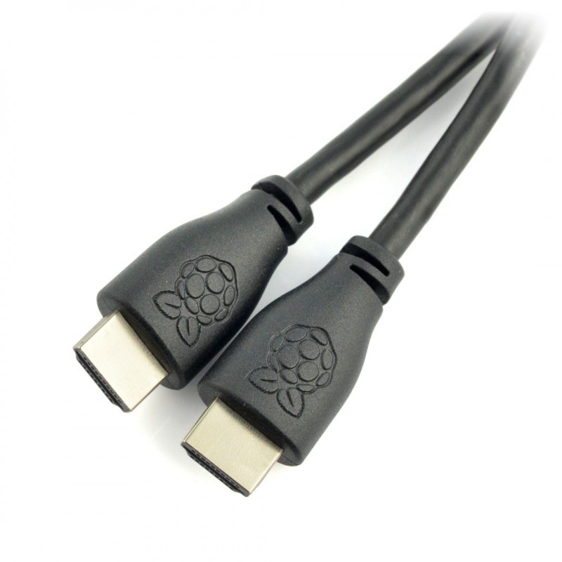 Przewód  HDMI 2.0 dla Raspberry Pi - dł. 2 m - oficjalny