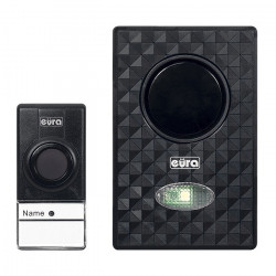Eura-tech Eura WDP-40A3 Lumen - dzwonek bezprzewodowy - bateryjny - sygnalizacja świetlna i wibracja
