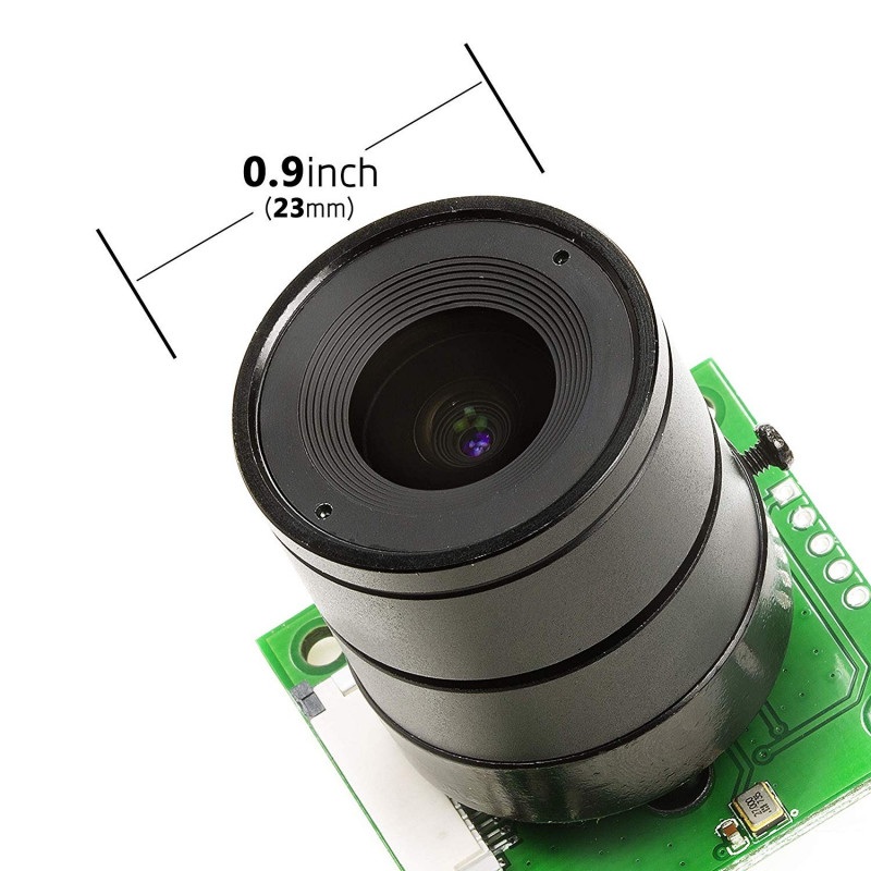 Kamera z obiektywem LS-2716 C mount - dla Raspberry Pi