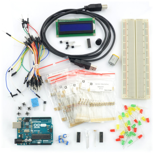 Розширений StarterKit - з модулем Arduino Uno + Box