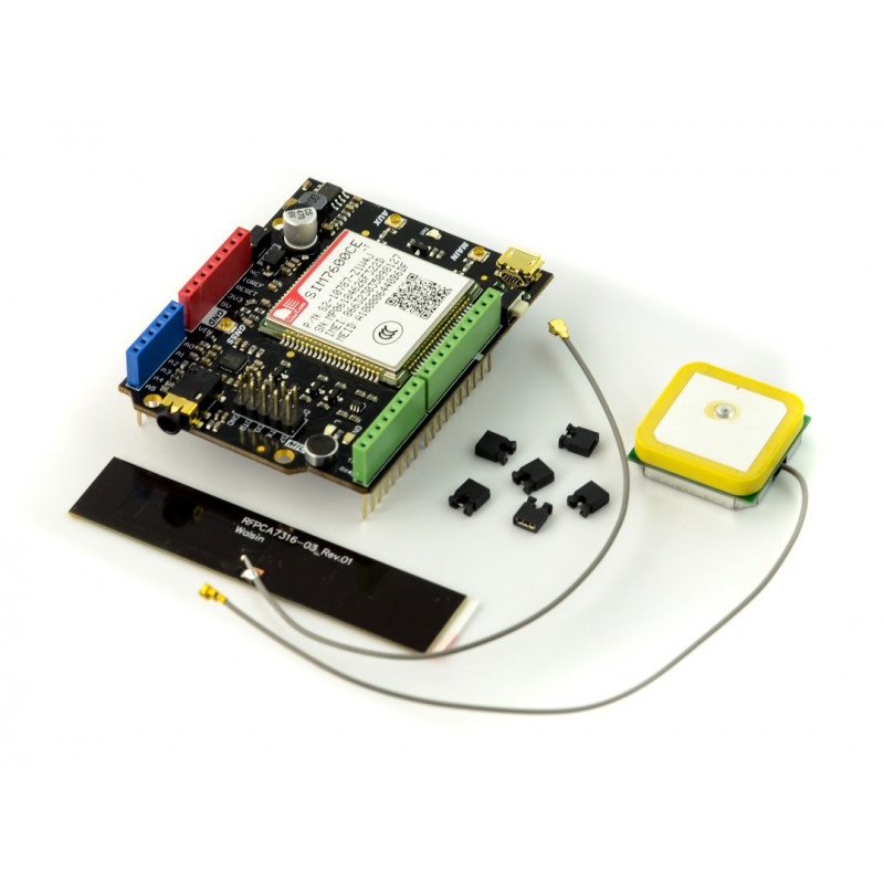 DFRobot Shield GSM/LTE/GPRS/GPS SIM7600CE-T - nakładka dla Arduino