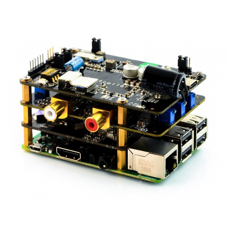 Katana DAC THD Opamp - karta dźwiękowa dla Raspberry Pi