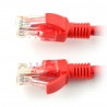Przewód sieciowy Lanberg Ethernet Patchcord UTP 6 1,5m - czerwony - zdjęcie 1