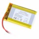 Akumulator Li-Pol Akyga 980mAh 1S 3.7V - złącze JST-BEC + gniazdo Akumulator Li-Pol Akyga 980mAh 1S 3.7V - złącze JST-BEC + gniazdo