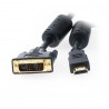 Przewód DVI - HDMI Gold v1.3b - 5m - zdjęcie 1