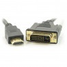 Przewód DVI - HDMI - 3m - zdjęcie 1