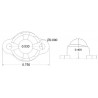 Ball Caster Pololu 3/8" metalowy Ball Caster Pololu 3/8" metalowy - zdjęcie 3