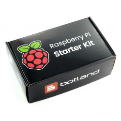 Zestaw Raspberry Pi 4B WiFi 1GB RAM - Official - z obudową grafitową