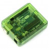 Obudowa przezroczysta zielona Arduino uno - zdjęcie 1