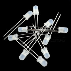 Dioda LED 5 mm niebieska...