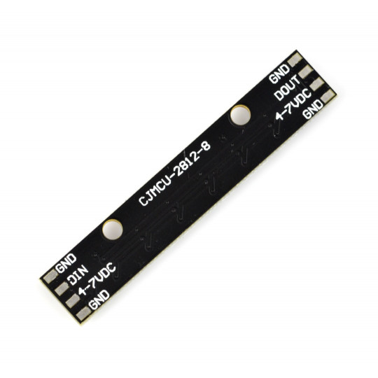 RGB світлодіодна стрічка WS2812 5050 x 8 діодів - 53 мм