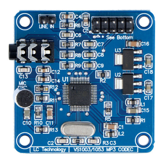 MP3-плеєр VS1003 з мікрофоном