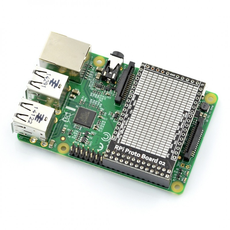 Płytka prototypowa SMD - Raspberry Pi
