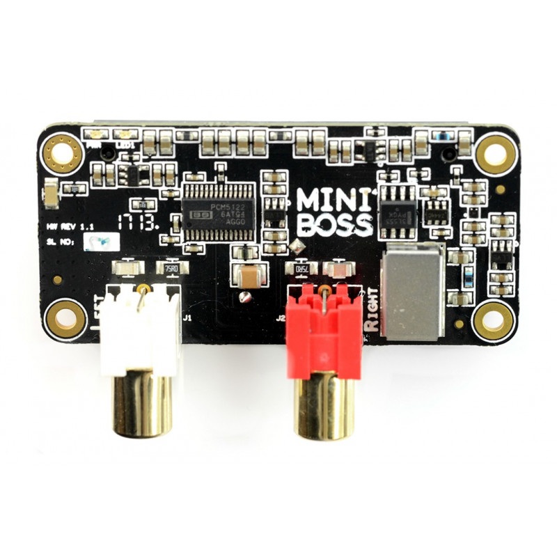 Mini Boss DAC - karta dźwiękowa dla Raspberry Pi Zero