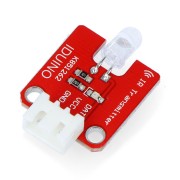 Iduino nadajnik podczerwieni IR 940nm  + przewód 3-pin