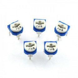 Potencjometr montażowy leżący 47kΩ - 5szt