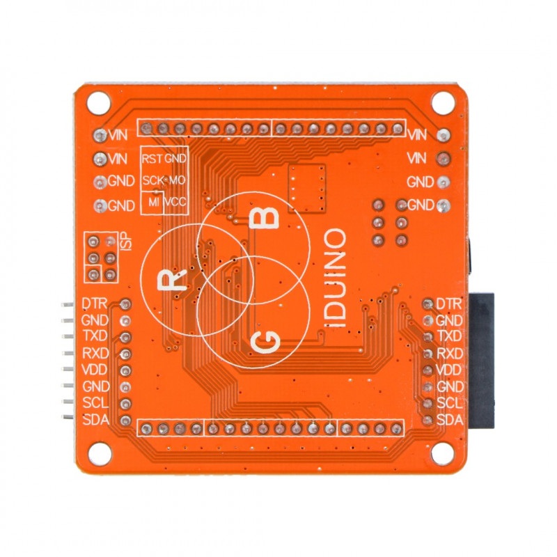 Sterownik matryc LED RGB 8x8  - Iduino - ATmega328 + DM163