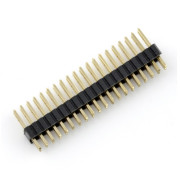 Wtyk goldpin 2x20 prosty raster 1,27mm / 1,27mm