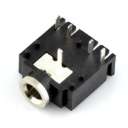Gniazdo Jack 3,5 mm stereo żeńskie - JY039-5P