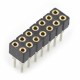 Gniazdo żeńskie 2x7 raster 2 mm Gniazdo żeńskie 2x7 raster 2 mm