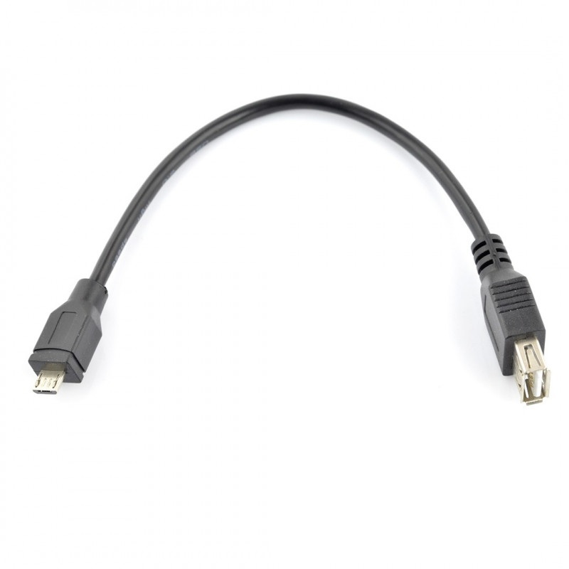 Kabel OTG HOST microUSB / USB Goobay