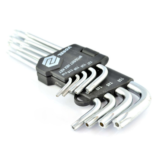 Набір ключів TORX T10-T50 Vorel 56478 - 9 шт.