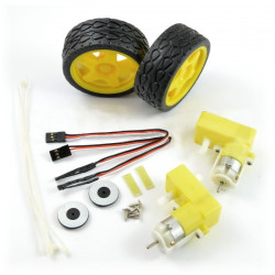 Zestaw silników i kół z...