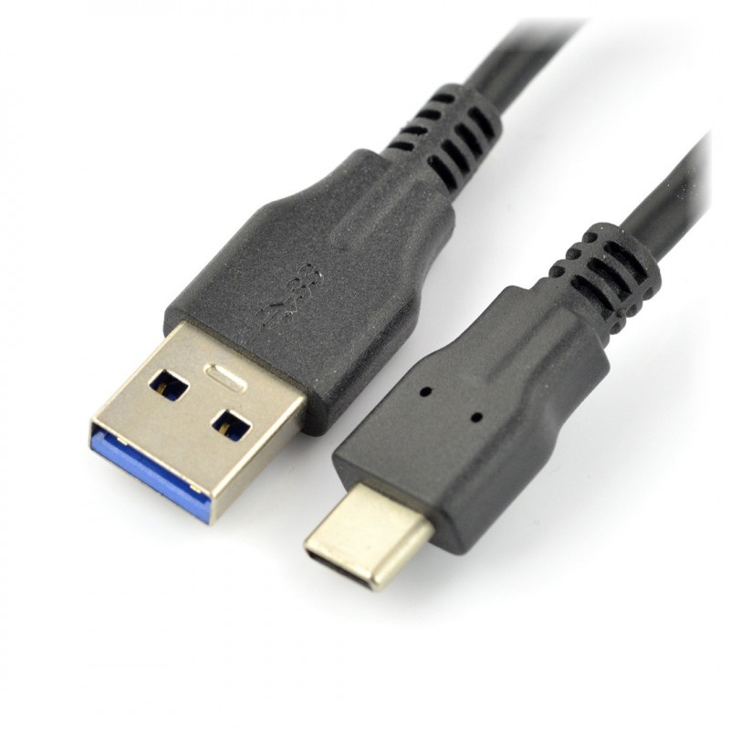 Przewód USB 3.1 typ A - USB 3.1 typ C Akyga - 1m
