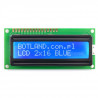 Wyświetlacz LCD 2x16 znaków niebieski